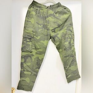 Men's Green Camouflage Cargo Pants
